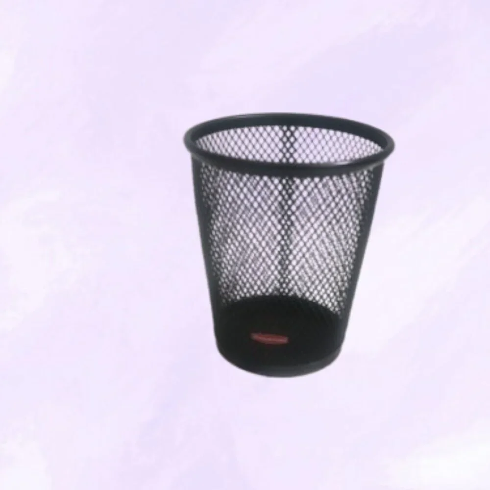 Rubbermaid small pencil cup office school supplies class in black. NWT